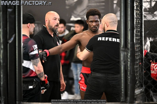 2023-04-15 Milano in the Cage 10 01944 Samuel Ibitoye-Pietro Carmagnola